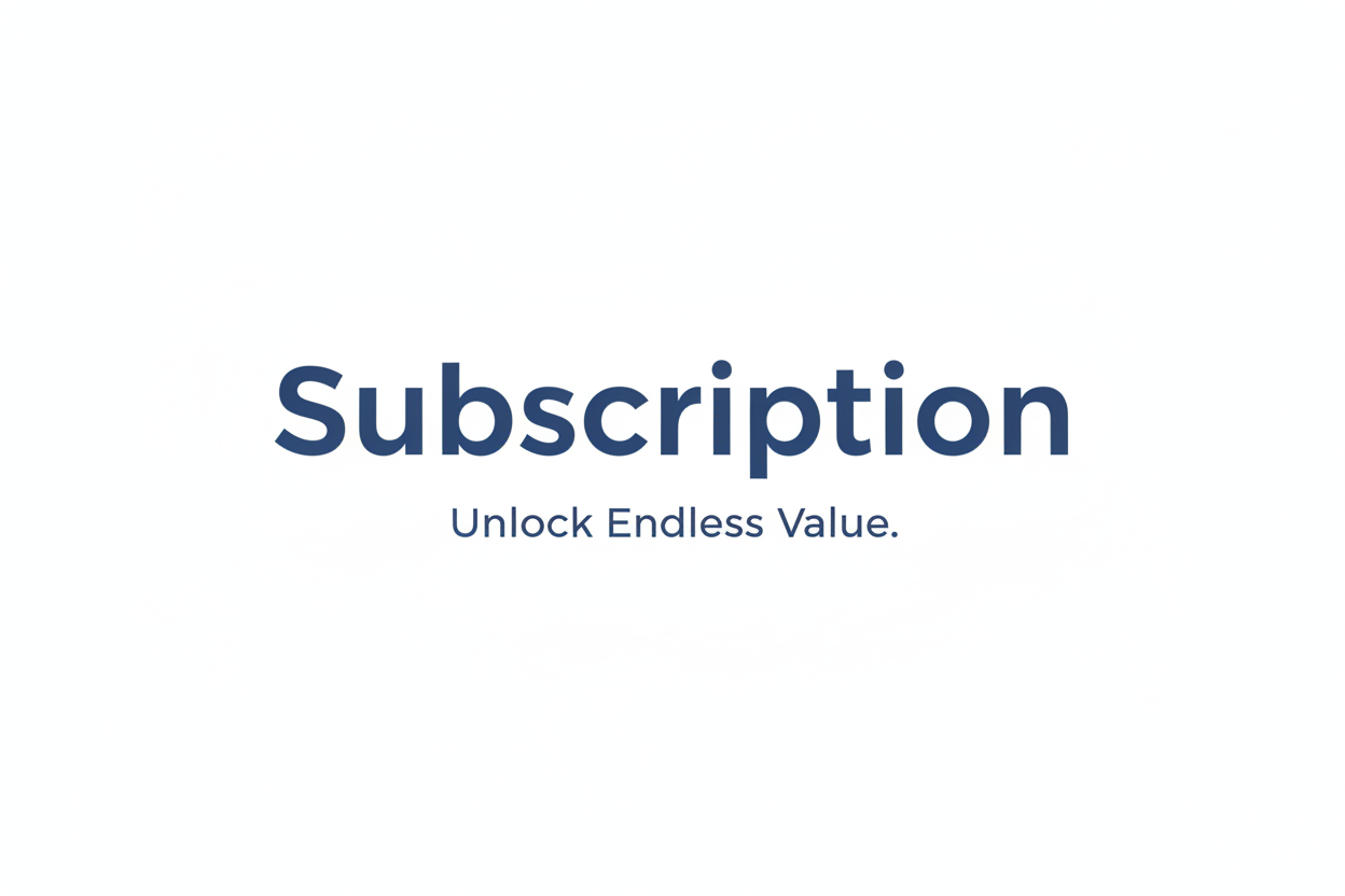 "Subscription" as text